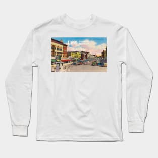 Danbury Main Street Scenes Long Sleeve T-Shirt